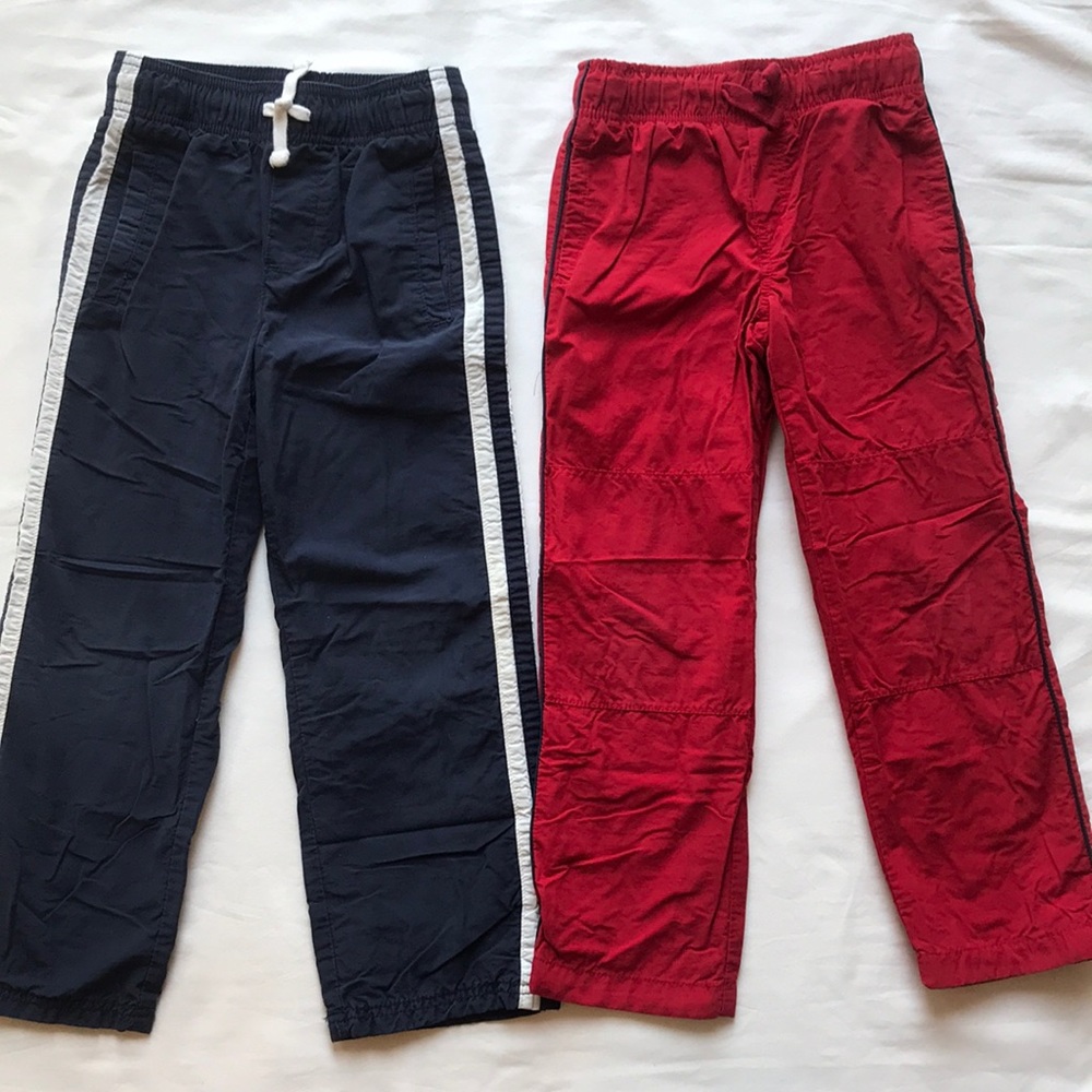2 Gymboree jersey lined sweatpants